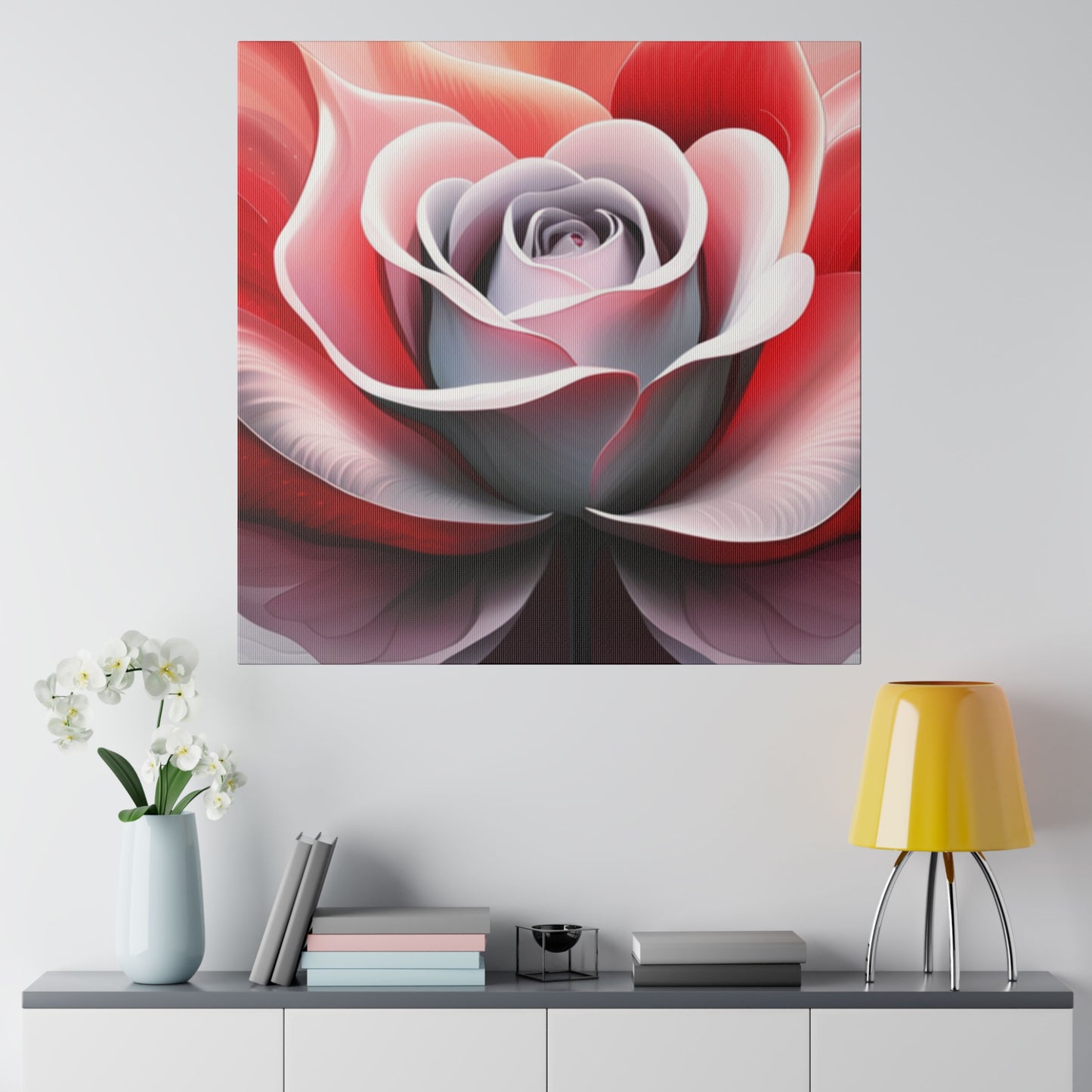 Rose Matte Square Canvas