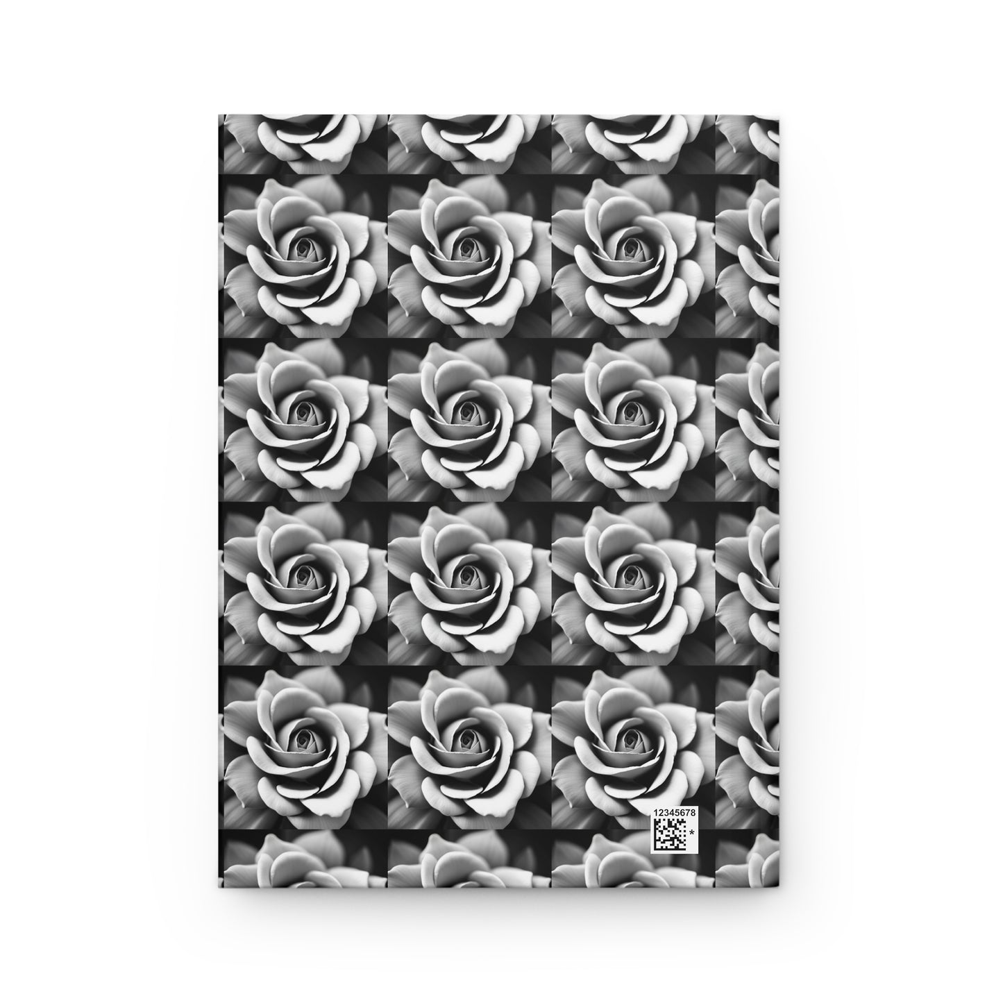 Black & White Rose Journal Matte