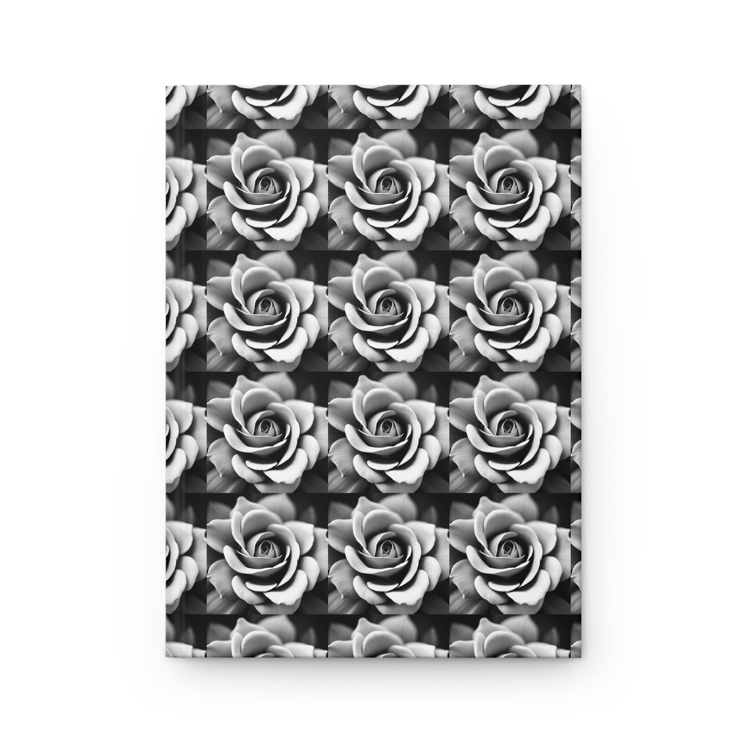 Black & White Rose Journal Matte