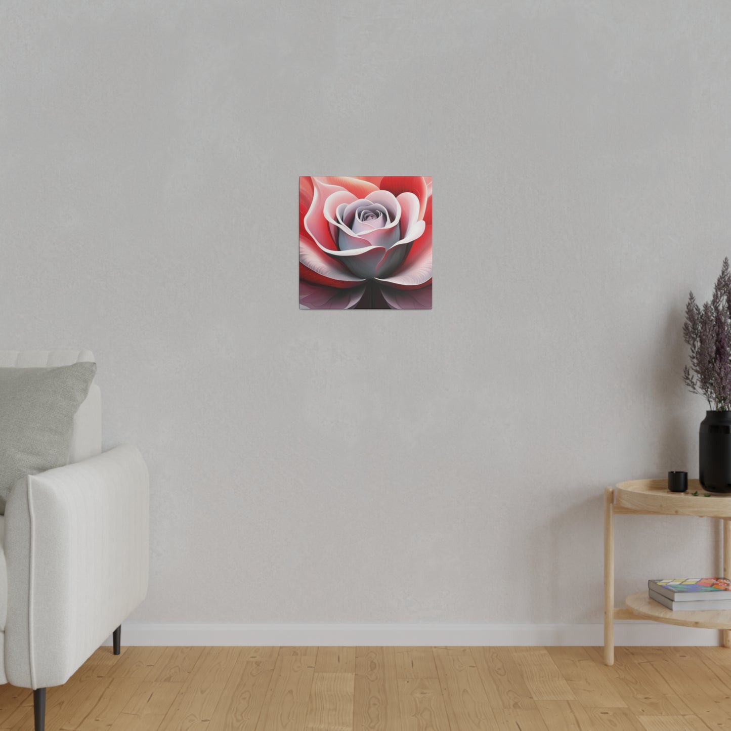 Rose Matte Square Canvas