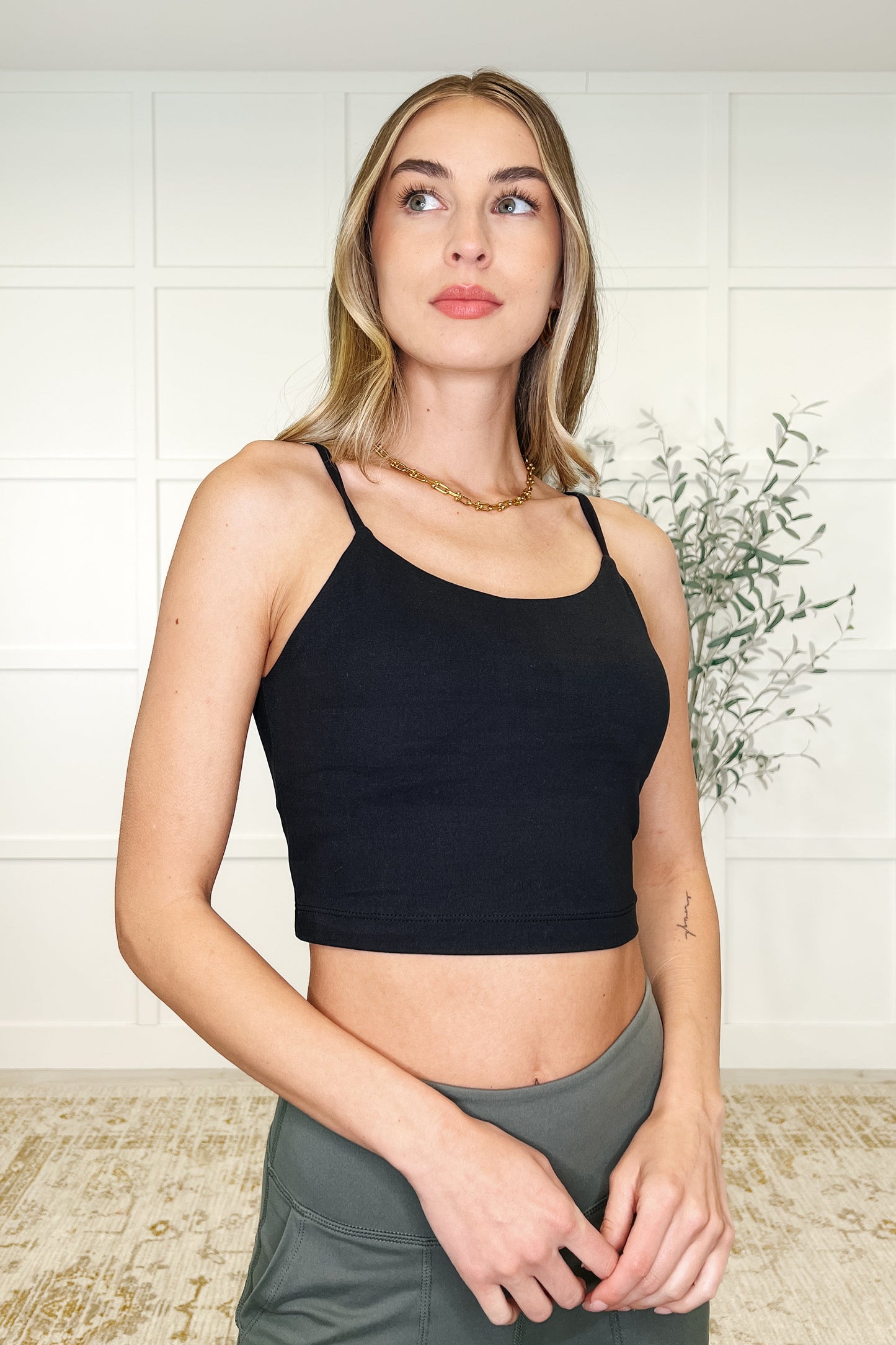 Hot Yoga Tank in Black